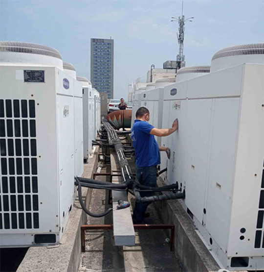 乐亭中央空调制热和不制冷系统维修方法